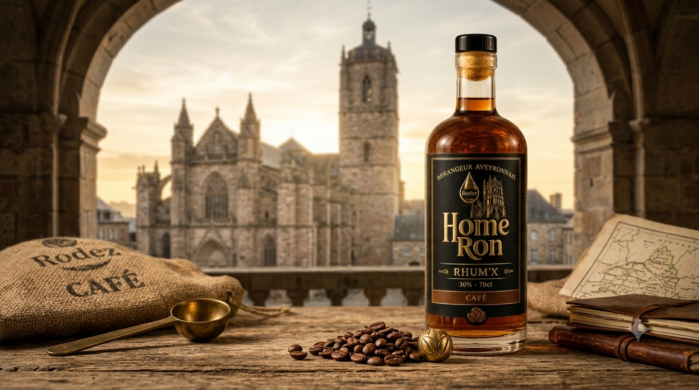 Bouteille HOME RON Rhum X Caramel